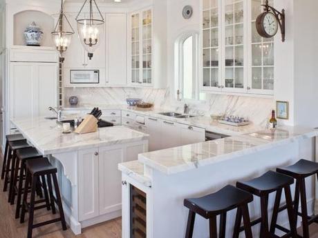 What I Love Wednesday: White Kitchens, White Bathrooms, White Living Rooms and More