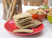 Spiced Buckwheat Crispbread (#Vegan, #LowGL, #GlutenFree)