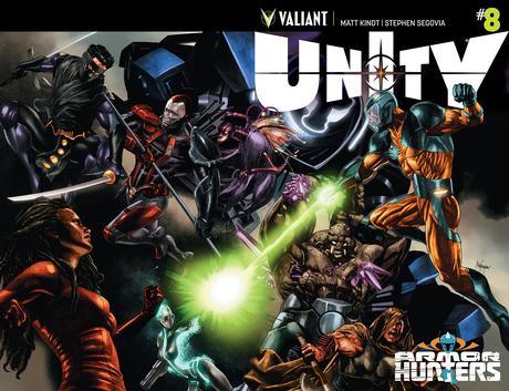 All-New ARMOR HUNTERS #1 and UNITY #8 previews!