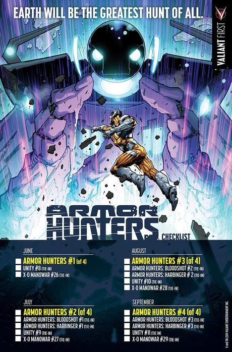 All-New ARMOR HUNTERS #1 and UNITY #8 previews!