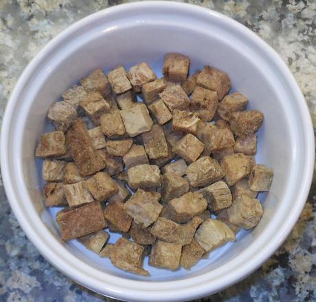 I put one-half cup of brisket into a small bowl.