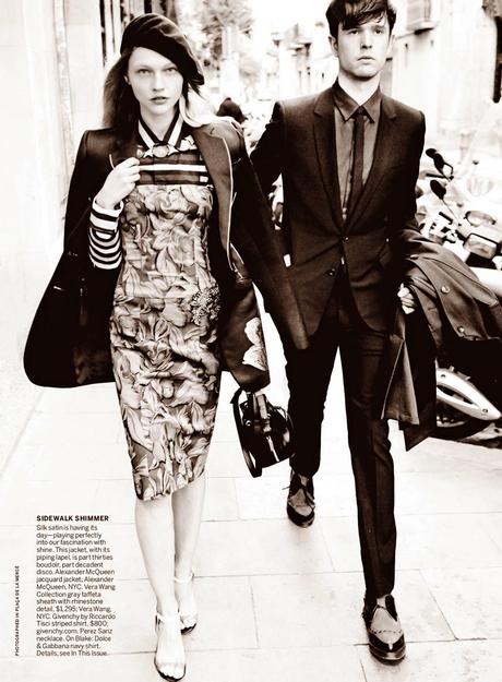 Sasha Pivovarova for Vogue Magazine, US, May 2014