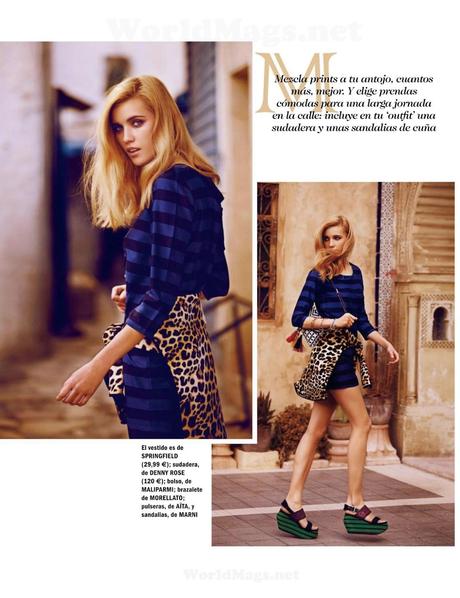 Svetlana Kuznetsova For Cosmopolitan Magazine, Spain, May 2014