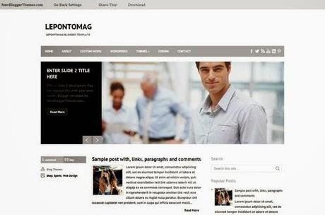  LepontoMag Blogger Template