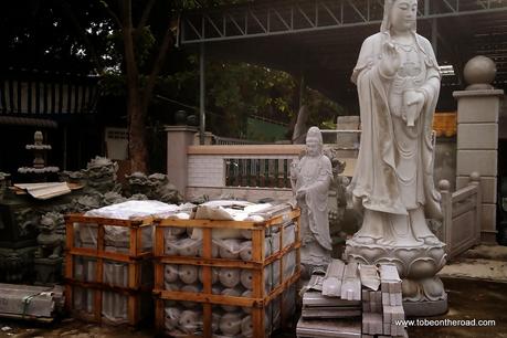 Photo Snippets : Inside Big Boss House-Sculptures Waiting In Penang,Malaysia