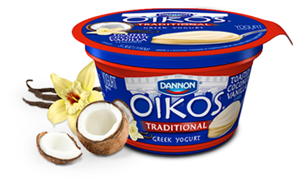 Coconut Vanilla Traditional Greek Yogurt