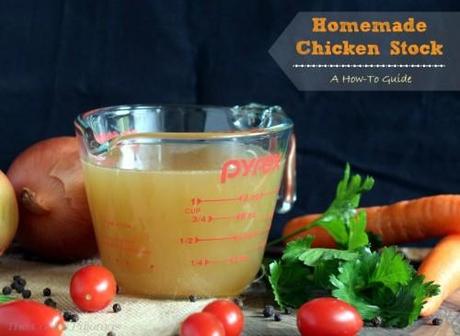 Kitchen Basics:  How To Make Homemade Chicken Stock