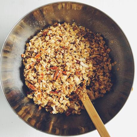 Wilder Recipes: Hilary's Olive Oil and Maple Granola with Coconut and Pecans