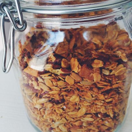 Wilder Recipes: Hilary's Olive Oil and Maple Granola with Coconut and Pecans