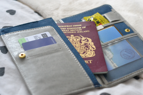 Daisybutter - UK Style and Fashion Blog: Zakka anti-skimming passport wallet, travel accessories