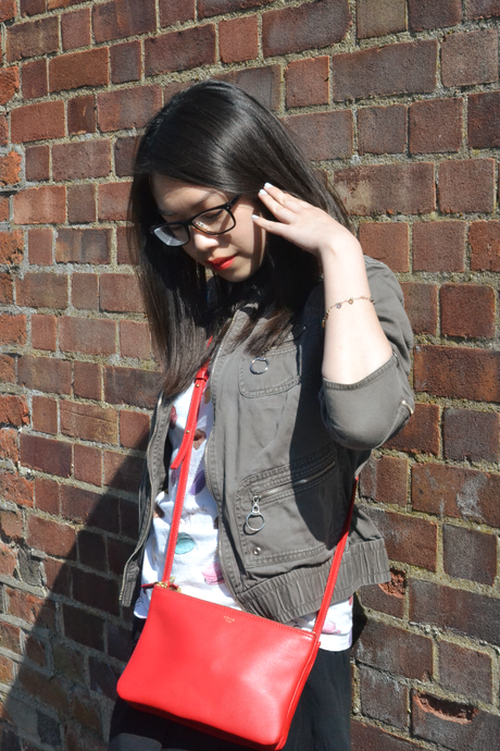 Daisybutter - UK Style and Fashion Blog: what i wore, Celine Trio, ootd