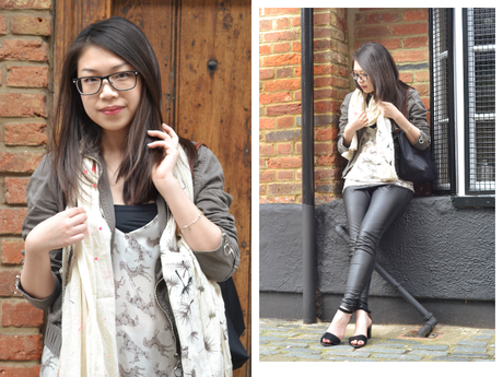 Daisybutter - UK Style and Fashion Blog: what i wore, ootd, british fashion blogger, Chinese fashion bloggers