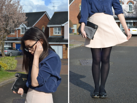 Daisybutter - UK Style and Fashion Blog: what i wore, pop basic, casual outfits, wearable pastel outfit for spring