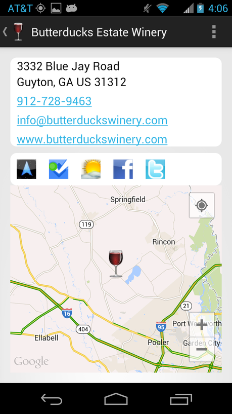 The United Grapes of America - Georgia - Butterducks Estate Winery Viognier