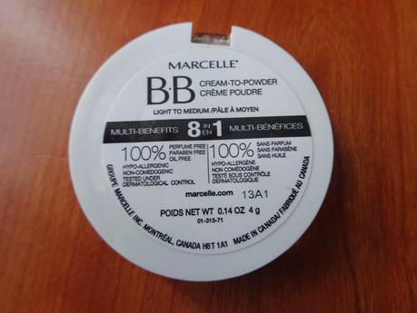 Beauty from Canada: Marcelle BB Cream, Cream-To-Powder & Cleanser