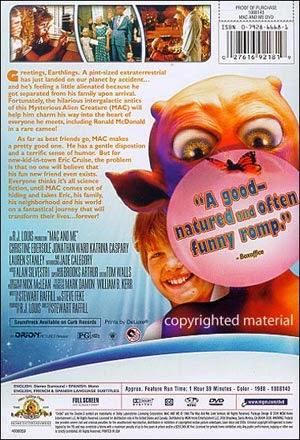 For Your Consideration: MAC AND ME (1988)