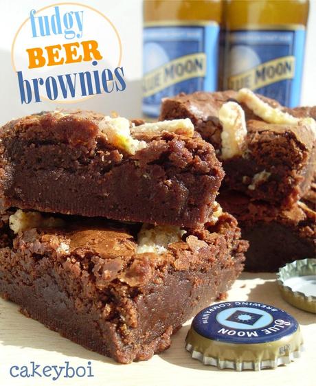 fudgiest brownies ever made with beer