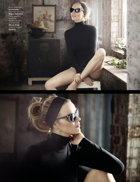 Eva Herzigova By Signe Vilstrup For Glamour
Magazine, Italia, May 2014
