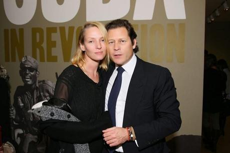 Uma Thurman and French billionaire Arpad Busson