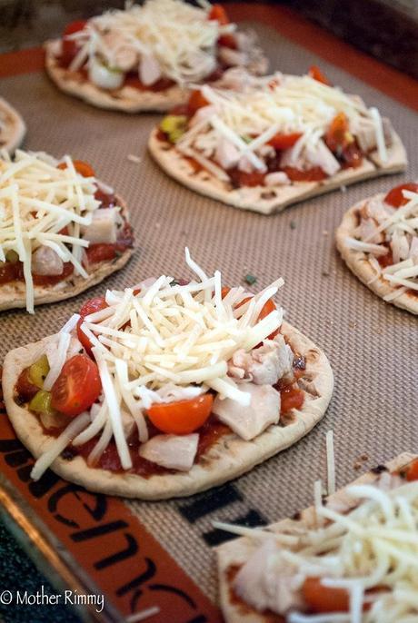 Chicken Flatbread Pizza