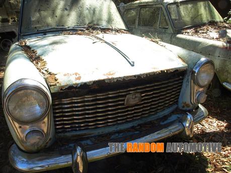 1961 austin a40 farina mark i mk1 abandoned florida orlando running rev engine british