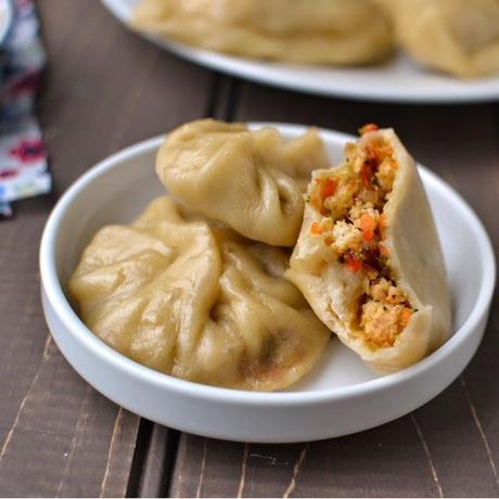 Sikkim -- Vegetarian Momos