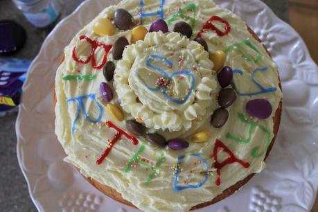 Recipe || My Dad's 50th Birthday Cake