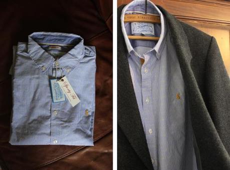 mens fashion style for spring 2014 with Joules smart shirt and blazer