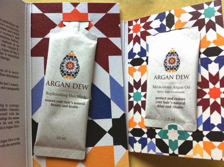 Argan Dew Replenishing Hair Mask and Miraculous Argan Oil - Review