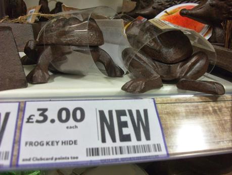 Spotted In Shops! - Blueberry Rice Cakes, Chocodates & Tesco's Bizarre Frog Key Hider!