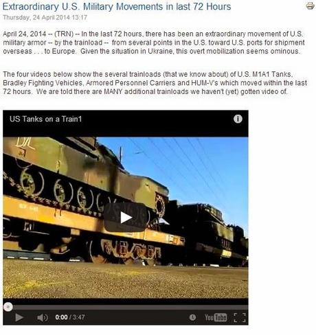 Extraordinary U.S. Military Movements In Last 72 Hours – TRN Disinfo Exposed!!!