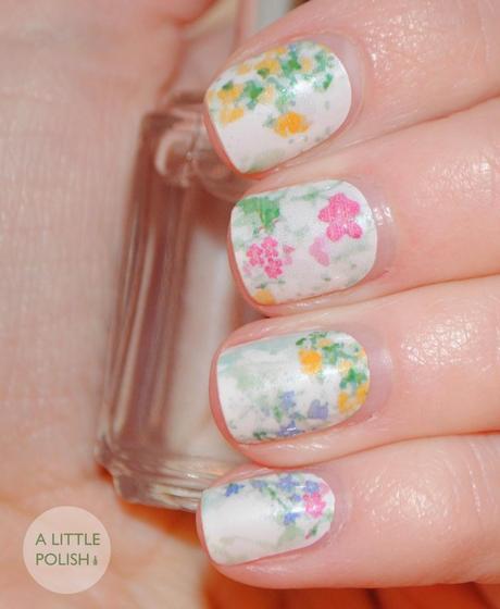 Incoco Real Nail Polish Appliques - Garden Path