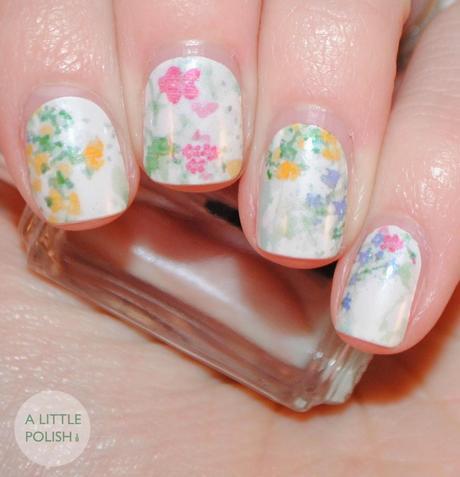 Incoco Real Nail Polish Appliques - Garden Path