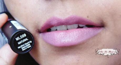 NYX Matte Lipsticks in Natural,Shocking Pink,Euro Trash and Sierra Review,Swatches,LOTD