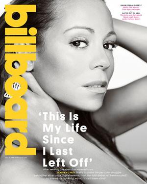Mariah Carey graces the cover of Billboard Magazine. In t...