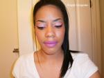 Face Of The Day: Soft Pink + Purple Lips