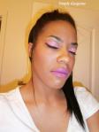 Face Of The Day: Soft Pink + Purple Lips