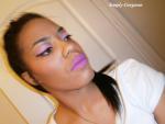 Face Of The Day: Soft Pink + Purple Lips