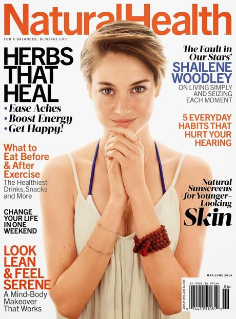 Shailene Woodley For Natural Health Magazine, May/June 2014