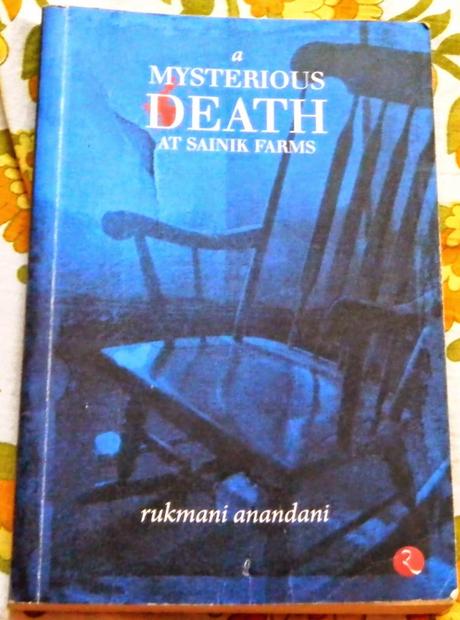 a mysterious death at sainik farms by rukmani anandani cover image