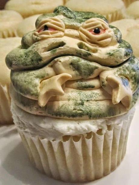 Found On Imgur: Jabba The Hut Cupcake