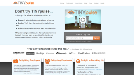 David Niu Founder of TINYhr: Creating a Better Culture for Your Company @TINYpulse