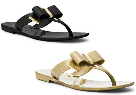 Shiny days need sandals