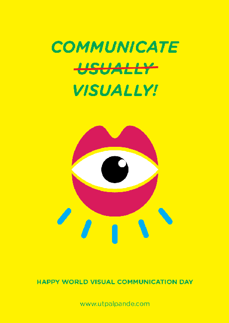 COMMUNICATE USUALLY VISUALLY!
