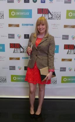 My amazing night at the National Blog Awards