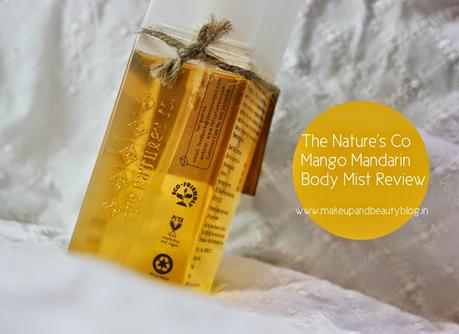 The Nature's Co Mango Mandarin Body Mist Review