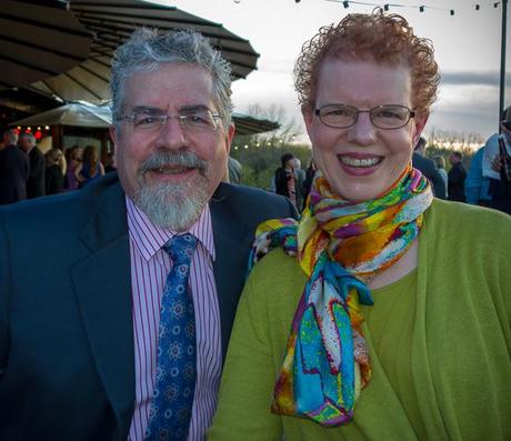 Rick and Joy at Phil's wedding reception