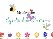Favorite Eyeshadow Primers