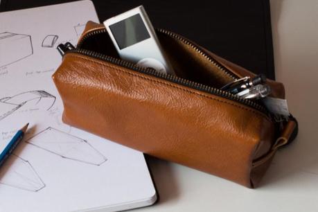 This Leather Pencil Case Aint For School Kids 