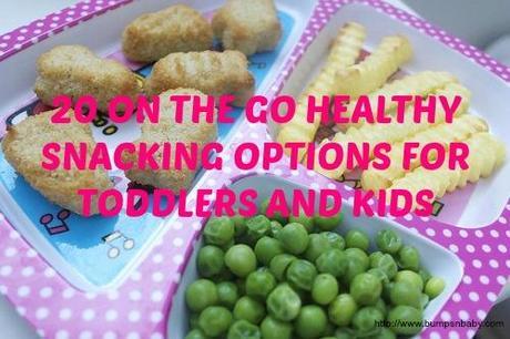 on the go healthy snacking options for toddlers